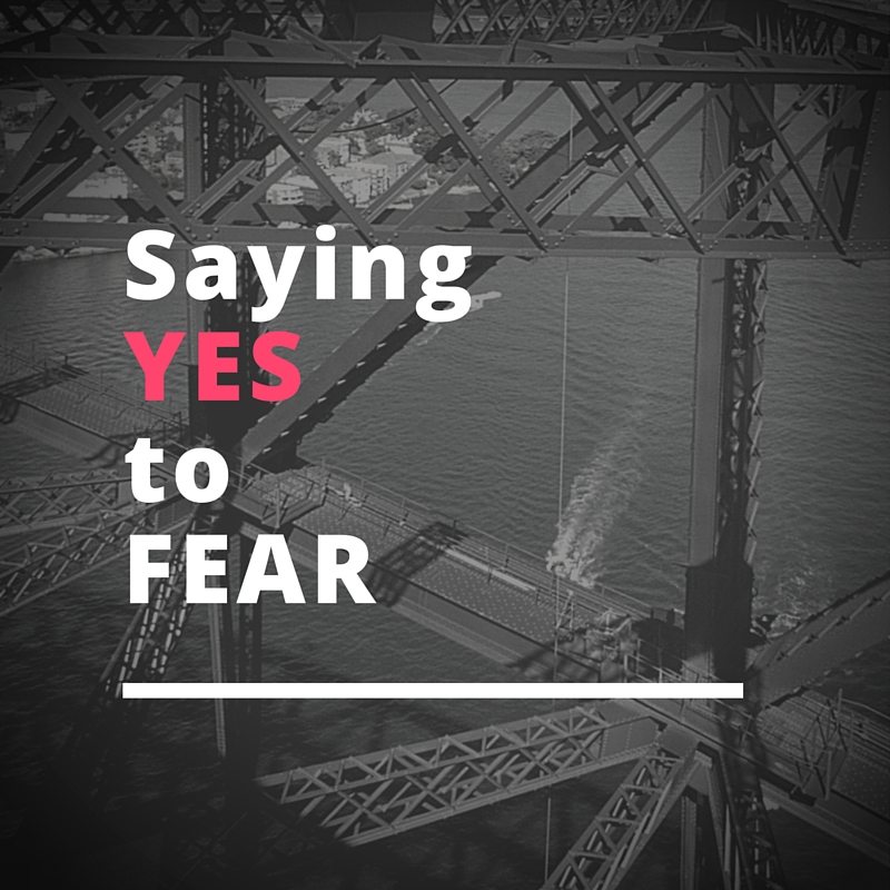 On changing your mindset on fear and how to invite it into your life as a guide.